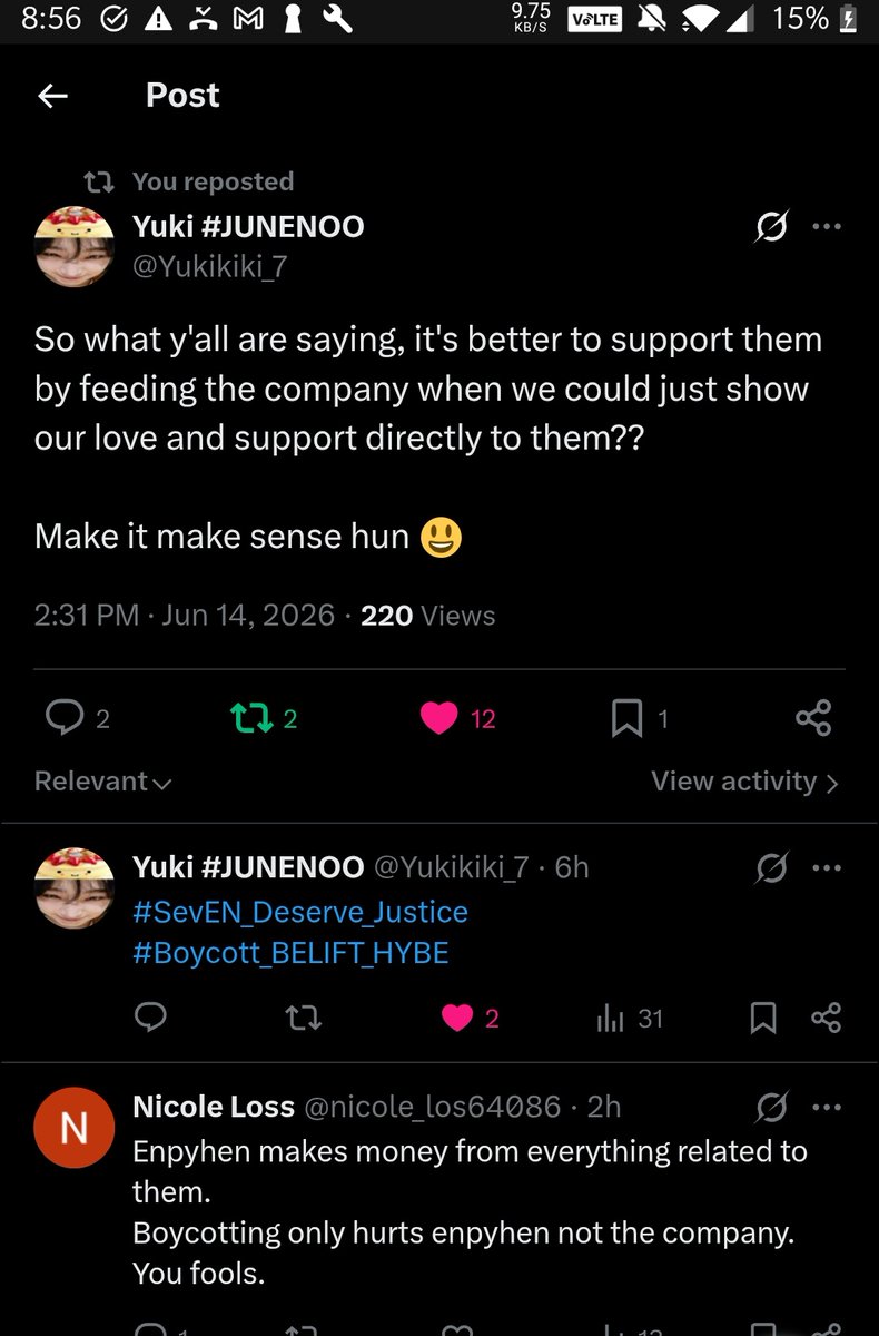Yuki #JUNENOO tweet media