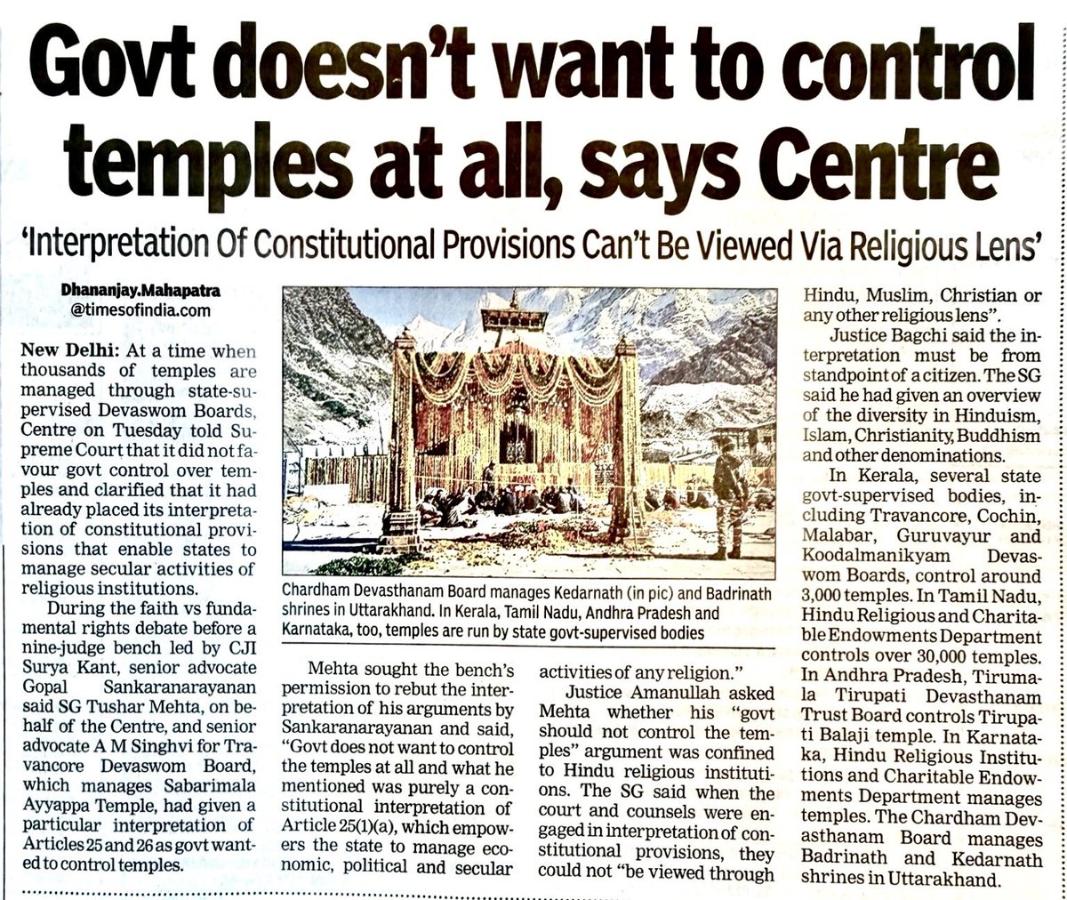 Voice_of_Telugu's tweet photo. @vishnureddy_899 State Governments, Always Ready to Loot Temple Assets, Funds & Properties.
Ooo God, Destroy All Forces & Systems, which are desperate to Loot Temple Assets, Funds & Lands.
#FREETEMPLES
# https://t.co/K5phvkNb4K