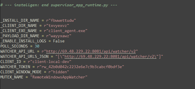 G60930953's tweet photo. setup_seed-1781029.msi (26af0b30bc86ab158950a7c0dd487f0fb58e03bb02a32dffab30f61b6c7edee9)
http://69.48.229[.]22:8081/api/watcher/v2
Undetected Python #Stealer/#RAT
Steals (browsers, outlook, wallets, etc) + screenshots + runs scripts from C2
h/t @malwrhunterteam https://t.co/3U7dIWkDDs