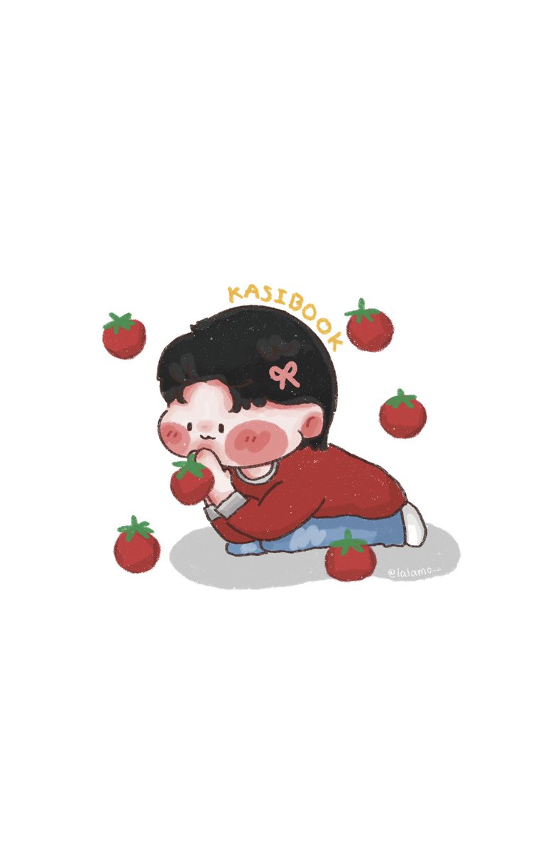 lalamo__'s tweet photo. ธุจ้า 🍅￼🫳🏻✨

(((ก้อนมะเขือเทศอ้วม กมๆเยยย)))
#kasibook https://t.co/mpLFlPKnUN