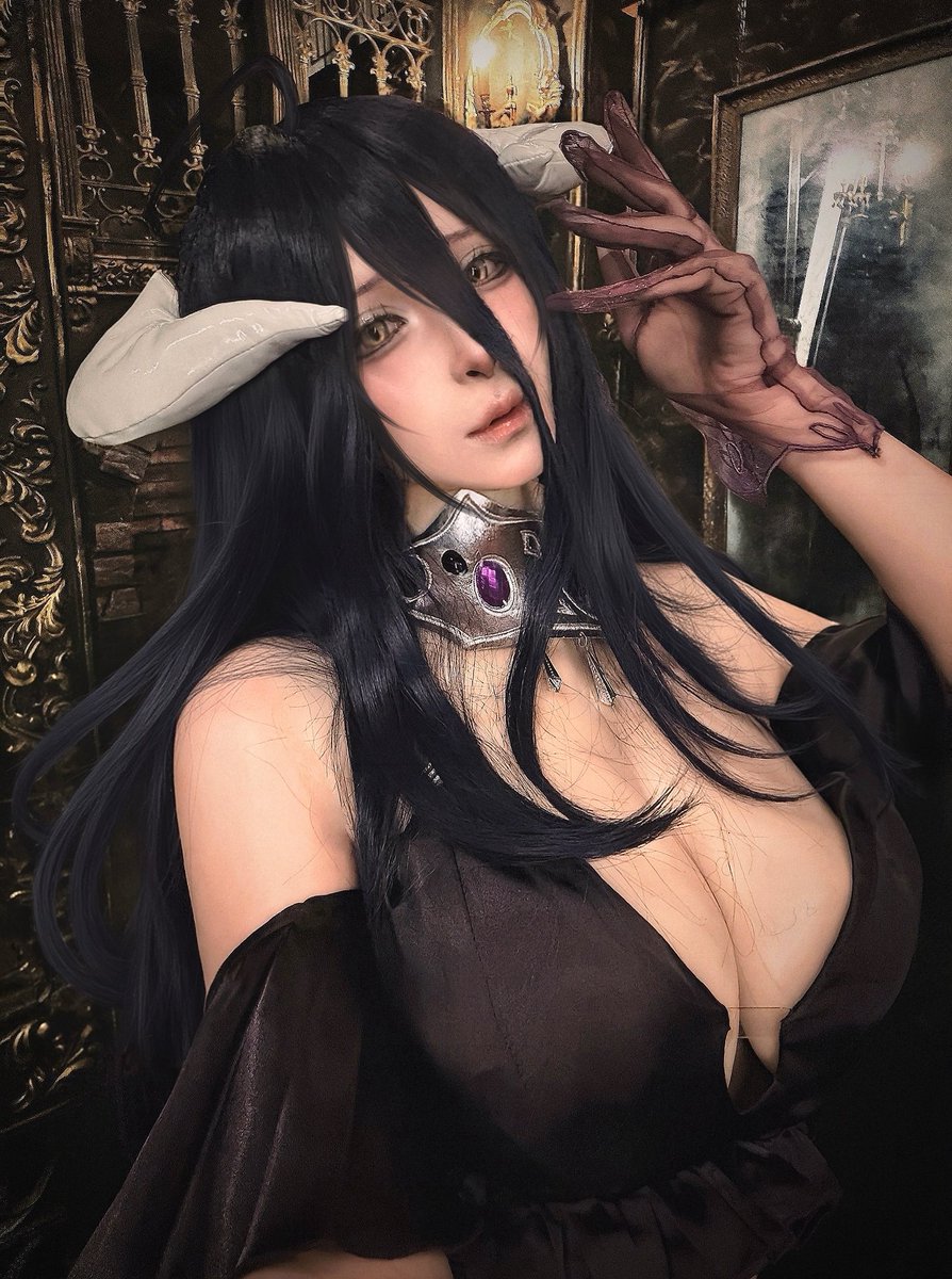 imo00_2's tweet photo. オーバーロード:アルベド💀 https://t.co/NTqbdmEVN1