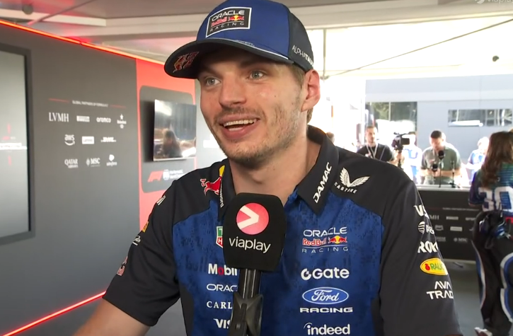 SCUDERIAFEMBOY's tweet photo. ''have fun tonight. have fun watching [japan vs the netherlands] at home at 22:00.''

max: ''yeah, i hope so. i hope i'll make it. i'm going to try to make it.''

''any predictions?''

max: ''i hope they win, that's the most important part.'' https://t.co/sLFvLmRWCi