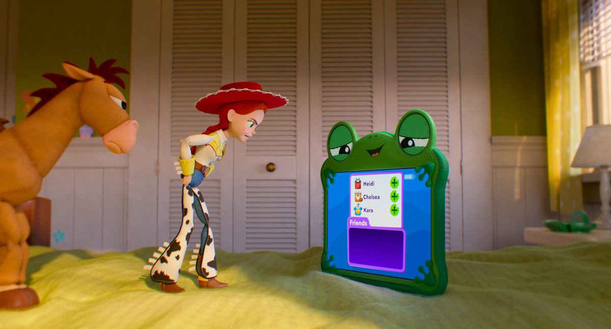 LuminousDagger's tweet photo. #ToyStory5 is a pure joy that struggles slightly during the first two acts but, by its third act, comes back to create one of Toy Story’s most heartfelt stories and endings. 

It delivers a nuanced, emotional and humorous story that puts Jessie at the helm with its Toy vs Tech plotline that is not only relatable and relevant to today but also handled extremely well as they opt out of having your conventional villain. 

Focusing the story on Jessie and highlighting the importance of human connection, especially in a world where it feels like we’re starting to lose it, was such a smart decision and is one of the reasons why Toy Story remains Pixar’s greatest franchise. 

Full review dropping at @NexusPointNews