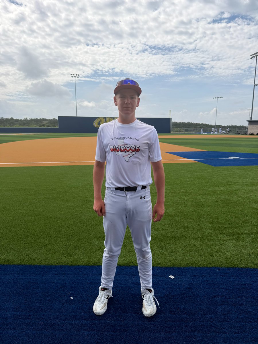 FiveToolSTX's tweet photo. F: 15U Big Dogs 12, 1836 Roughriders 2029 Marroquin 4
PoG: Lincoln Hughes 5.1IP, 1ER, 9K https://t.co/Glw4I1rNxo