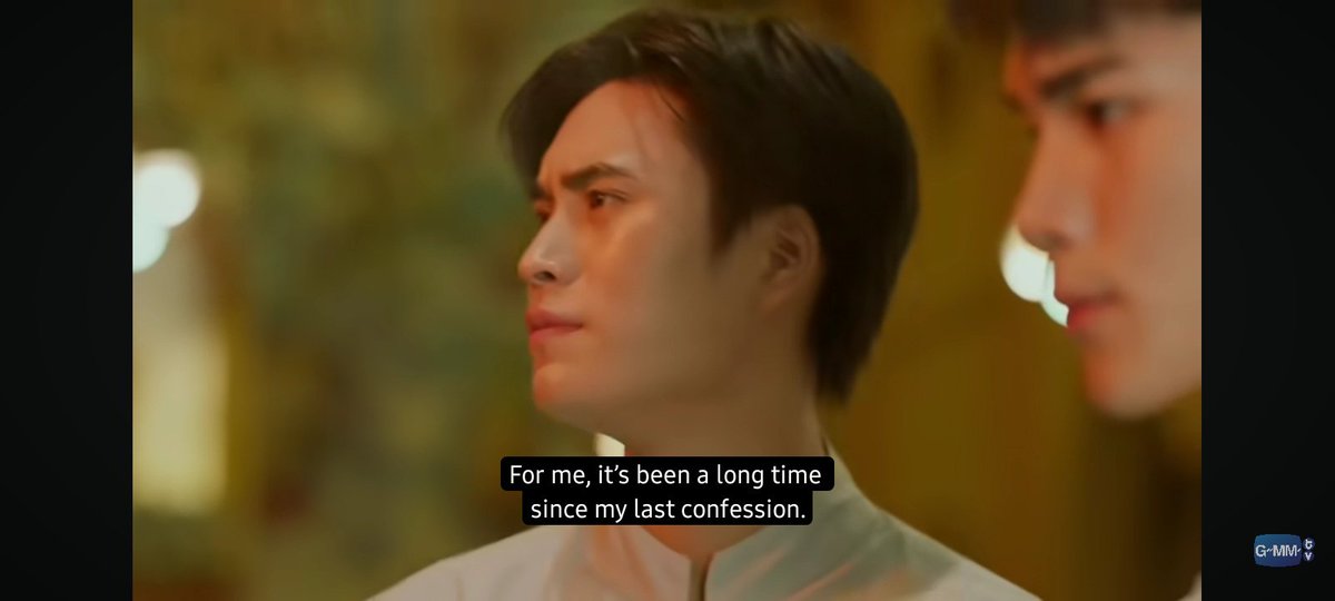 PhantomQueenI's tweet photo. From not confessing for a long time, to confessing to Tanrak like he is inside the confession booth. THE 👏🏻 DE👏🏻 IS 👏🏻 TAILS 👏🏻 #TicketToHeavenEP3 https://t.co/kQ86M4o6lm