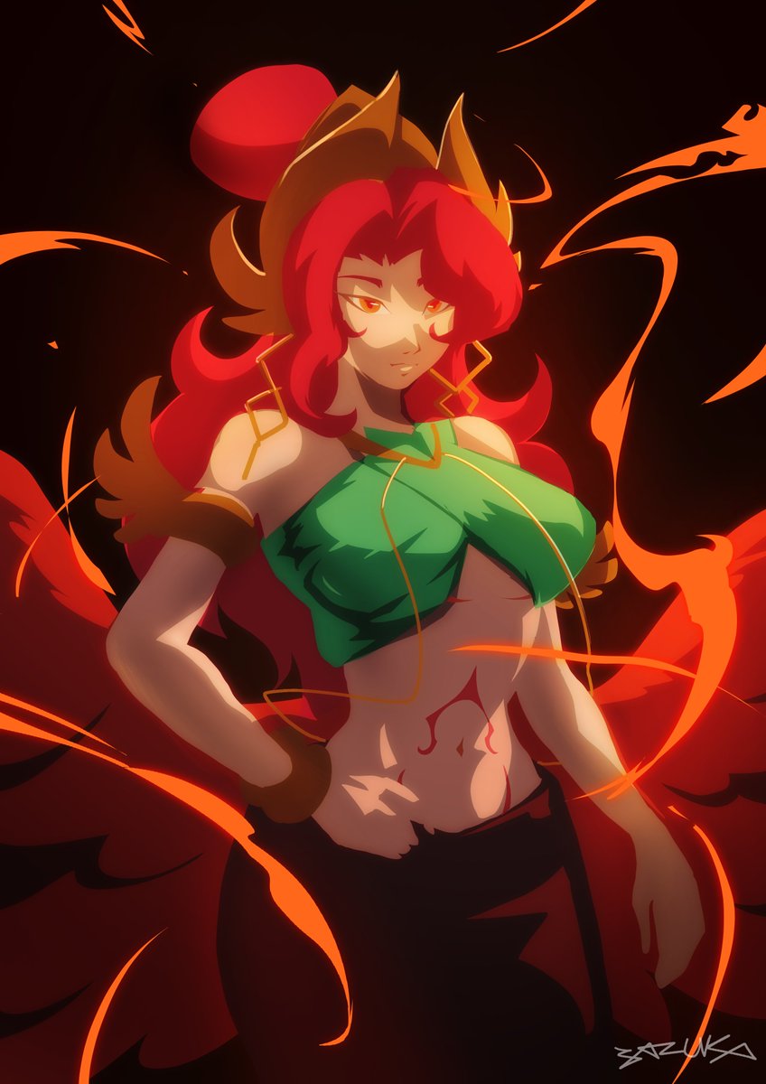 PUSANA77's tweet photo. พญาครุฑ หงวริน
วาดเล่นเป็นการพักผ่อนจากการ dev สยามาซาจิ
อยากให้ทุกคนได้เล่นเดโม่แล้วคั้บ https://t.co/rtYe84aCri