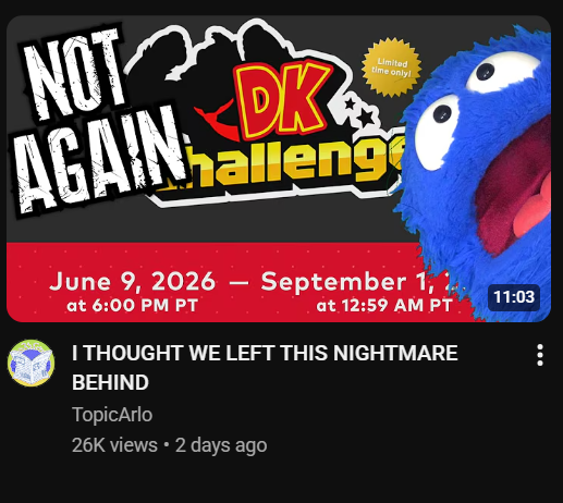 KrisMagicPunch's tweet photo. am i the out of touch person or something cause i feel like DK Challenge being a limited event is like an Extremely nothing burger issue https://t.co/zMUMglIJxi