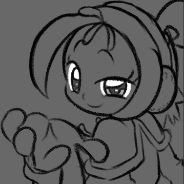 OjamajoPost's tweet photo. i used to sometimes draw her with a dip, i initially did that for my winter onpu pfp during the sketch phase. DONT DO THAT, its probably fine in your artstyle but if you wanna be on model, ONPU DOES NOT HAVE A DIP. SHE IS A WEIRDO. https://t.co/ITk7mSV6Ab