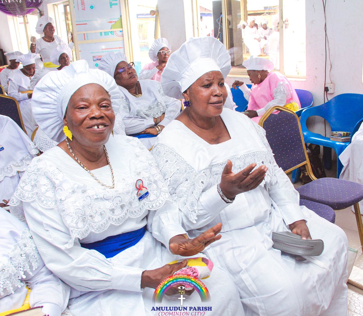 AmuludunCcc's tweet photo. Sunday Service 
14-06-2026
Sermon 
#celestialamuludunodogunyan 
#cccworldwideofficial 
#celestialchurchofchristworldwide 
#CeleFocus 
#weintheccc 
#DominionMedia 
#celestialheritage 
#omocelenimi 
#celetv 
#fyp https://t.co/h6nX1edZmK