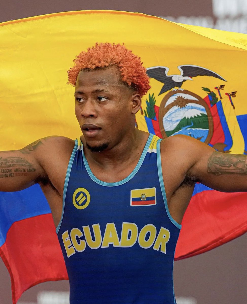 Fede_Guayas's tweet photo. ¡Oro para Ecuador en el Panamericano U23 de Lucha!

El albiceleste Jeremy Peralta (-67 kg) se proclamó campeón continental tras imponerse en la final al local Marco Fernández (Perú).

Además, Patrick Rodríguez (-60 kg) sumó una valiosa medalla de bronce 🥉 para la delegación tricolor en Lima, Perú.

#GuayasAlienta 🔥