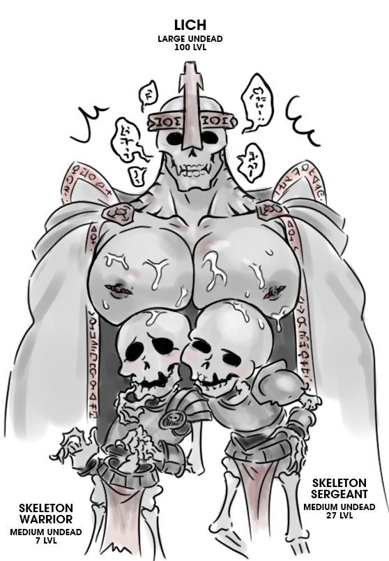 KsaanSeth's tweet photo. Dungeon and Dreamboats. 
Taking a Necromancer into a party that was going to go into the Lich's Dungeon was a big mistake.
#oc #nsfwart https://t.co/6frxOCpIhO