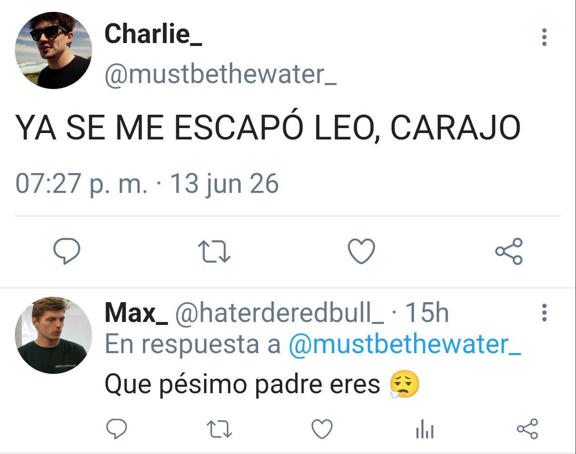 Army88775987's tweet photo. "ʟᴇᴏ ʏ ᴏʟʟɪᴇ sᴀɪɴᴢ ʟᴇᴄʟᴇʀᴄ" #charlos #au
Después de haberlos ayudado a reconciliarse....y todavía mi papá Carlos no le pide matrimonio a mi papá Charles?! 
— No se como te entiendo, Leo, pero cuenta conmigo en hacer a nuestro padres oficialmente.
- Wattpad✅:Traxxuz https://t.co/zBpW2fHB8t