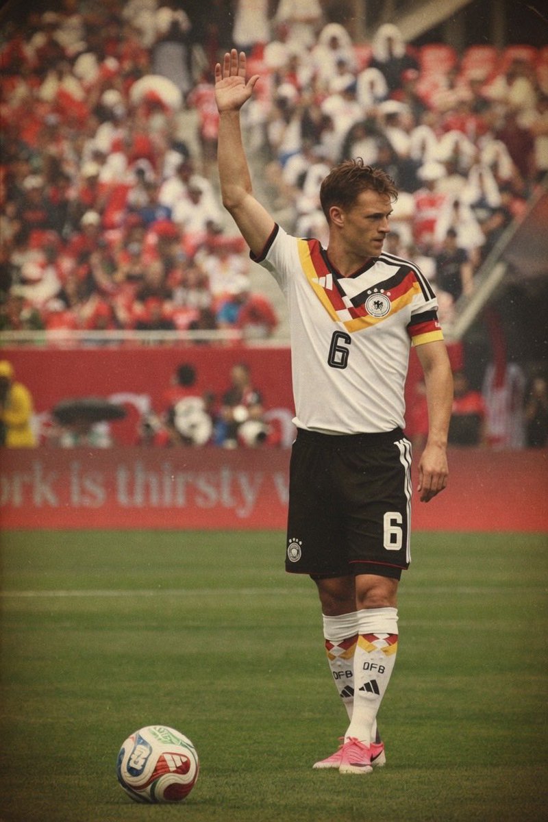 Wvrdell30's tweet photo. Kimmich is the only player whose style, mindset and mentality is straight out of the 90s https://t.co/u1bM9llp6e