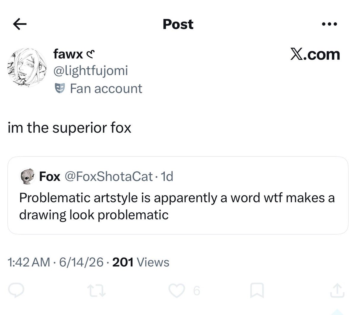 Fox tweet media