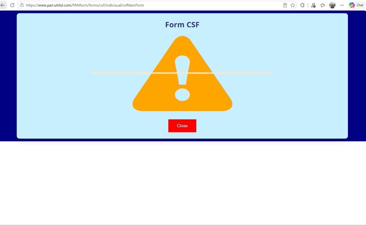 Yimmidisetti's tweet photo. @UTIPANServices - What stupid site are you running. I'm trying to submit a name correction for my father. The site keeps throwing some or the error. I dont understand why you collect payment before getting the necessary data.

Appn No : Q024704671
Ref No : VA0330994552 https://t.co/HEFrcPN8bI