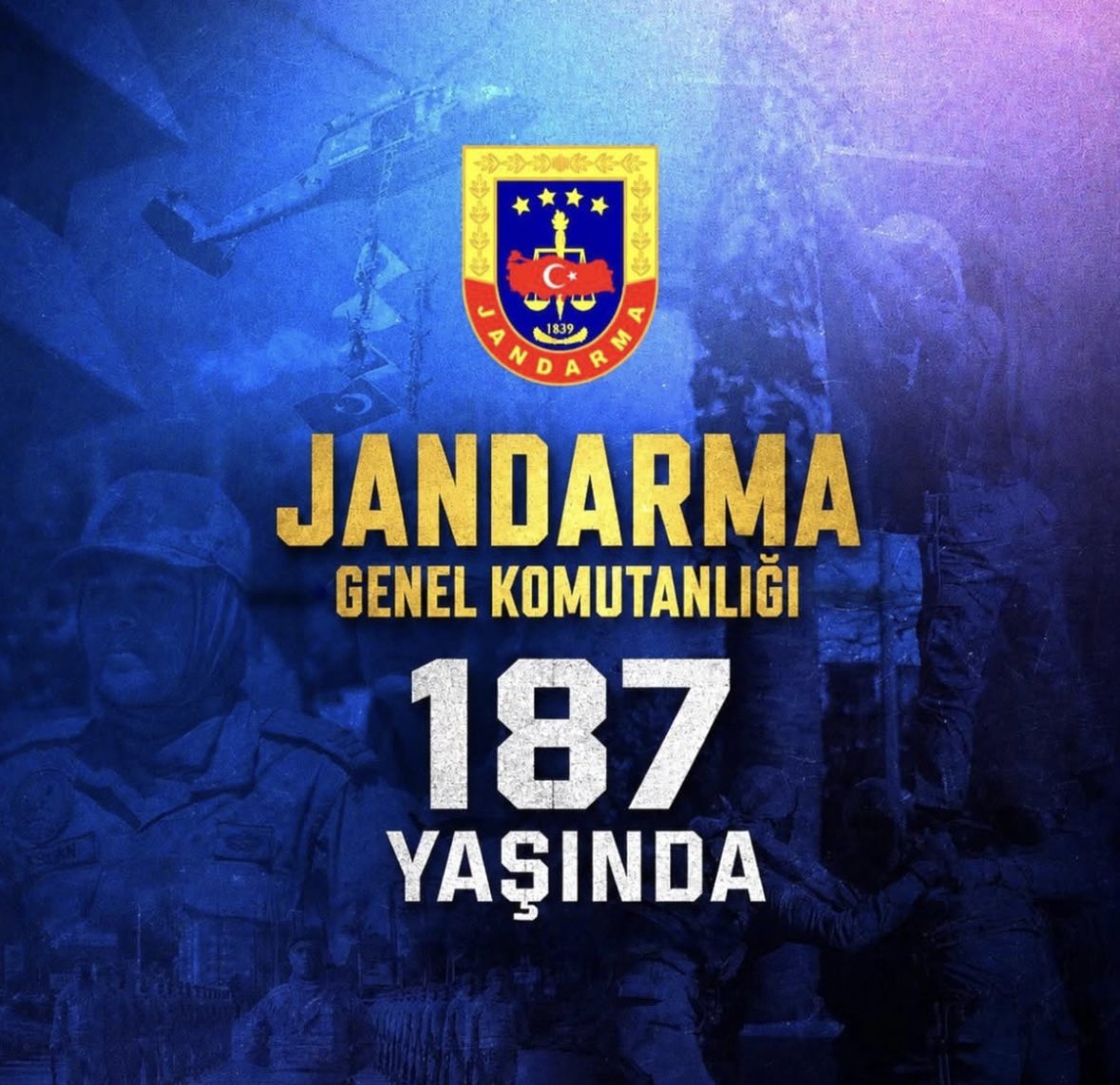 Sinancptkn's tweet photo. 🇹🇷Üstün görev anlayışı ve sarsılmaz disipliniyle milletimizin gururu olan teşkilatımızın tüm mensuplarına şükranlarımı sunuyor; aziz şehitlerimizi rahmet ve minnetle, kahraman gazilerimizi saygı ve teşekkürle anıyorum.
Jandarma Teşkilatımızın kuruluş yıl dönümü kutlu olsun. https://t.co/EzRHnZ4fvr