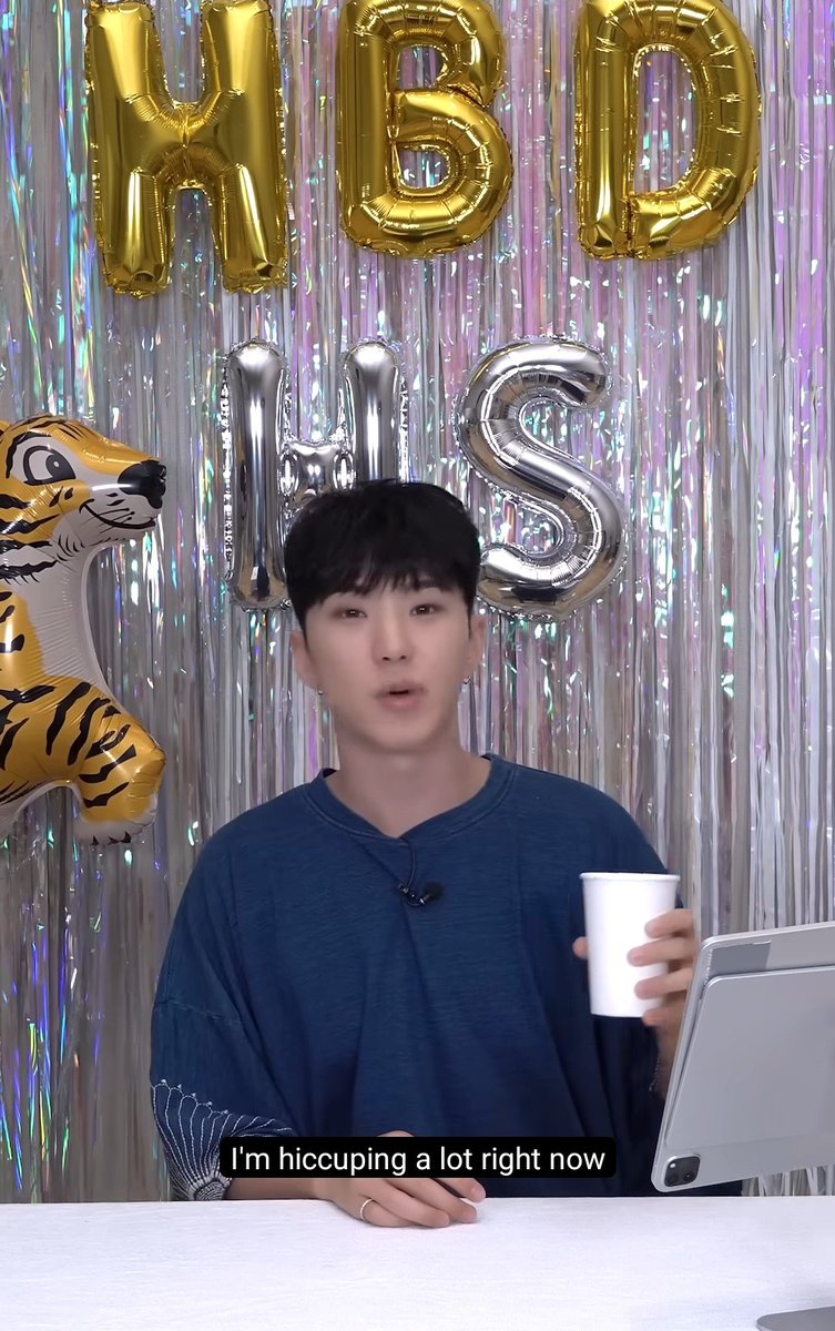 samedmn17's tweet photo. Poor tiger, having hiccups during his recorded live 🥹🐯

"SUPERSTAR HOSHI DAY"
#권상병님_생일_축하드리지말입니다
#BabyHoneyHOSHIday https://t.co/Tka0F2nDN0