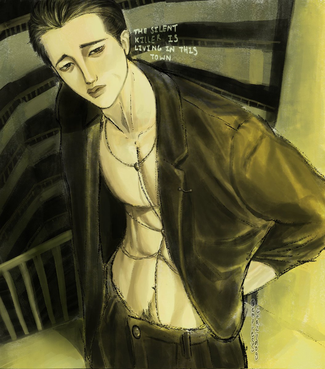 empresscrazydog's tweet photo. Another Slutto to add to the collection (I didn't want to quote the original clothing picture as the OP was talking about a different character 😅) #ザ・ファブル https://t.co/KT3ifUys6B