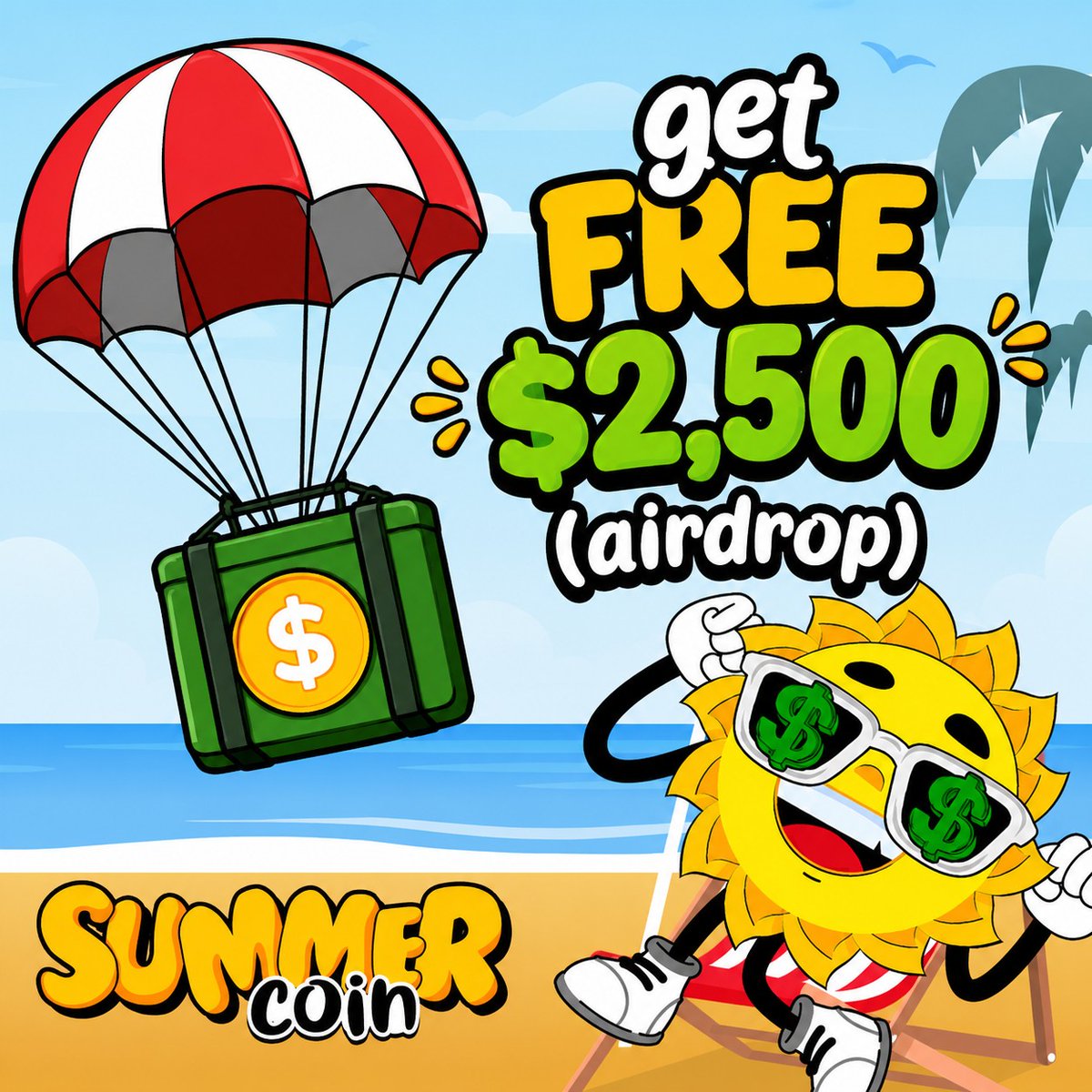 summertokensol's tweet photo. THE FIRST $SUMMER CONTEST IS HERE!

The task 👇

1. Follow @summertokensol on Twitter and turn on 🔔
2. Mention 4 degens and drop your SOL address
3. Like and RT

25 winners 👉 $100

48H https://t.co/oZReidpWaw