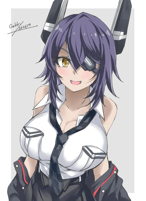 #艦これ版真剣お絵描き60分一本勝負_20260614 #艦これ版深夜の真剣お絵描き60分一本勝負 天龍