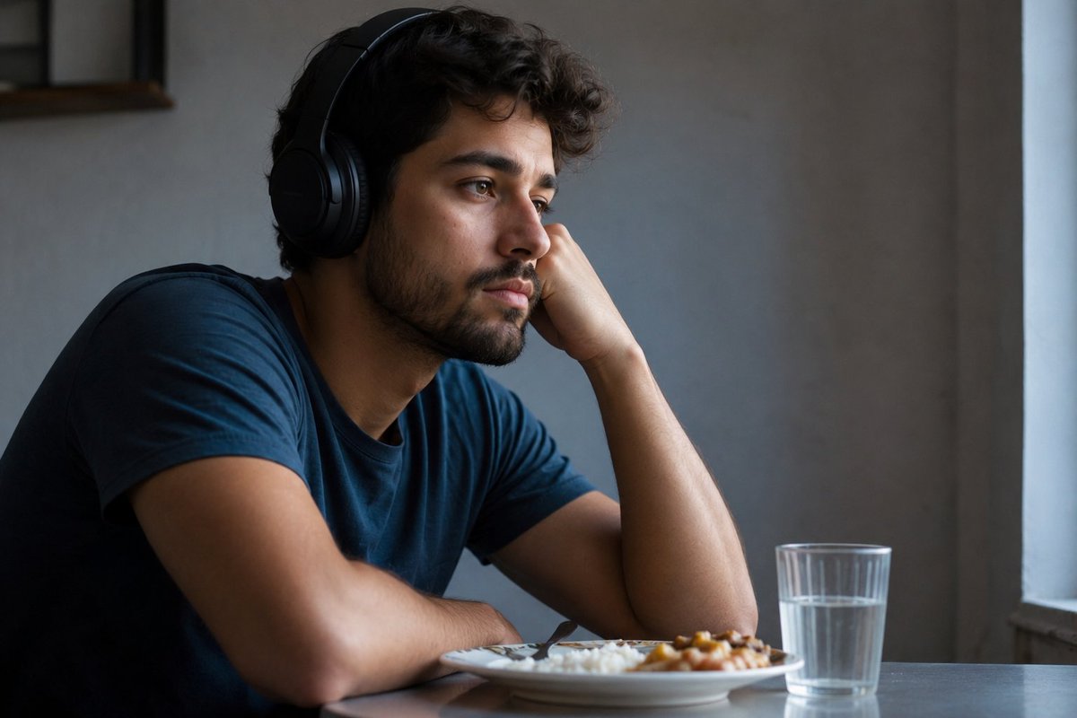 HorizonteInt's tweet photo. 12:00.
Tem gente ouvindo música no almoço...
tentando abafar pensamentos que insistem em voltar.
🎧💔
Porque algumas lembranças fazem mais barulho que qualquer canção.
#DorEmocional #Reflexão #SaúdeMental https://t.co/Q49uedMexC