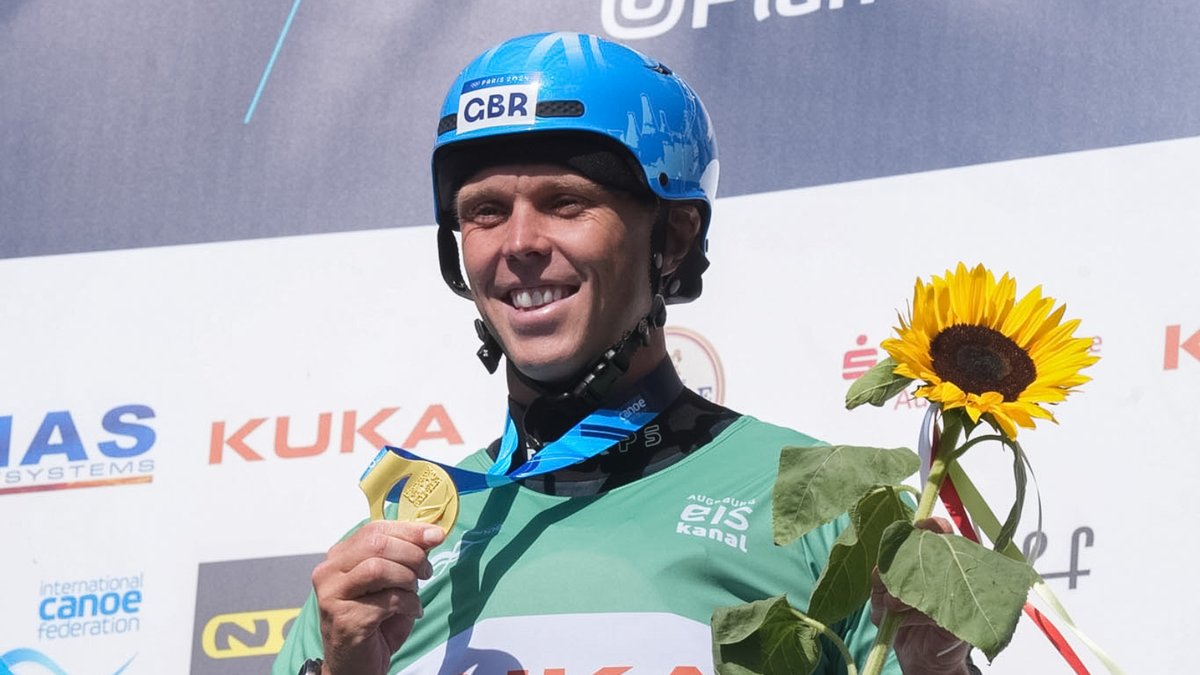 TeamGB's tweet photo. In the World Cup medals in Augsburg 🙌

Joe Clarke wins kayak cross gold while Adam Burgess lands canoe slalom silver 👏

Gearing up nicely for next month's World Championships in Oklahoma 💪 https://t.co/Kdxc5ahuYw