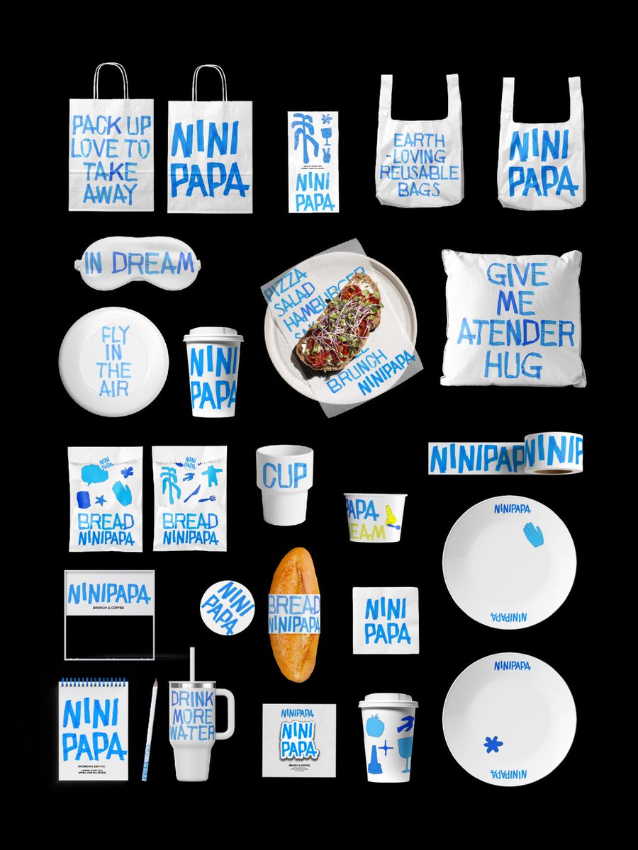 Hiiibrand's tweet photo. NINIPAPA by https://t.co/M8Qf9jwGxg wins Bronze Award in Professional Group / A Branding at Hiiibrand Awards 2025.

Built around adhesive tape and irregular “NINI fonts,” the identity turns deliberate imperfection into a relaxed.

https://t.co/4dYRIsRA20

#Hiiibrand #Awards2025 https://t.co/sg4FZXrF4s