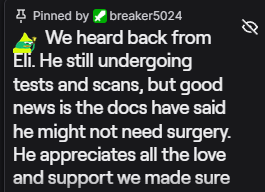 KDirectorate's tweet photo. @SheriffEli Just for anyone coming to this thread to check up, Breaker posted this in Twitch chat today. https://t.co/sqQb2SWm2v