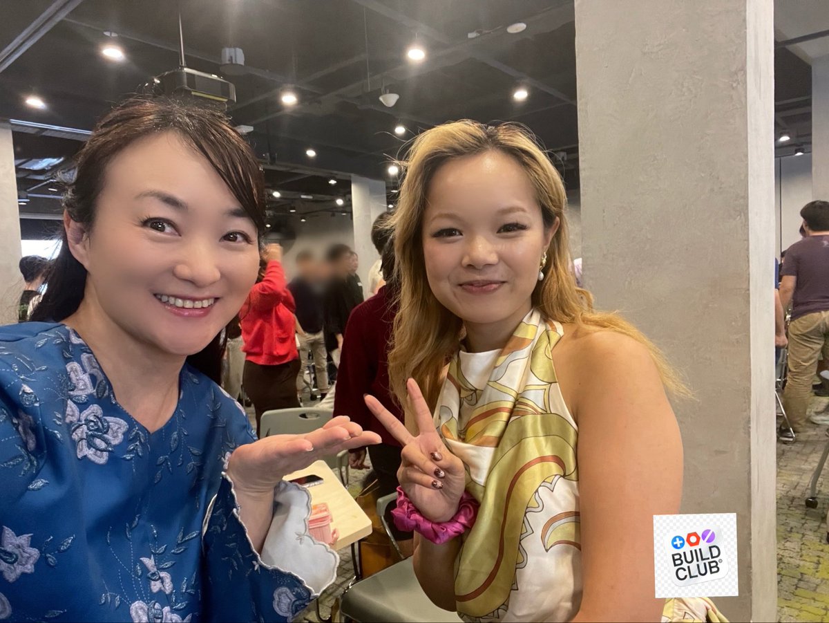 maripto7's tweet photo. Finally met @AnnieLiao_2000 ！✨
Got huge energy from her as @buildclub_ Club’s founder. 🔥
As Tokyo organizer, I’m going all-in on AI robotics in Silicon Valley while competing in Startup World Cup. Ready for the global stage! 🚀
#
#SWC2026 #Robofounders #Eventsize https://t.co/WNGbrE7avU