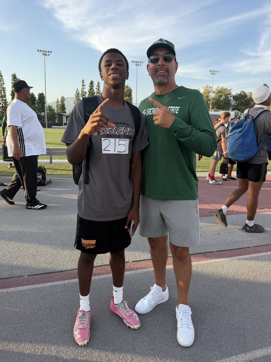 GavanJenkins29's tweet photo. Blessed to compete at the University of Redlands camp. Grateful for the opportunity to showcase my skills, learn from the coaching staff, and continue growing as a DB. Had the chance to introduce myself to several coaches and learn more about their programs. Thank you for a great experience. #AGTG

@coachsteveirvin  @sethmason37 @CoachConley66 @BobbyFresques @Coach_DanFields @BarstowFTBL @Coach_Clay7 @CoachWeev_Goat @CoachMulitalo @Coach_Geechie @CoachHiggins73