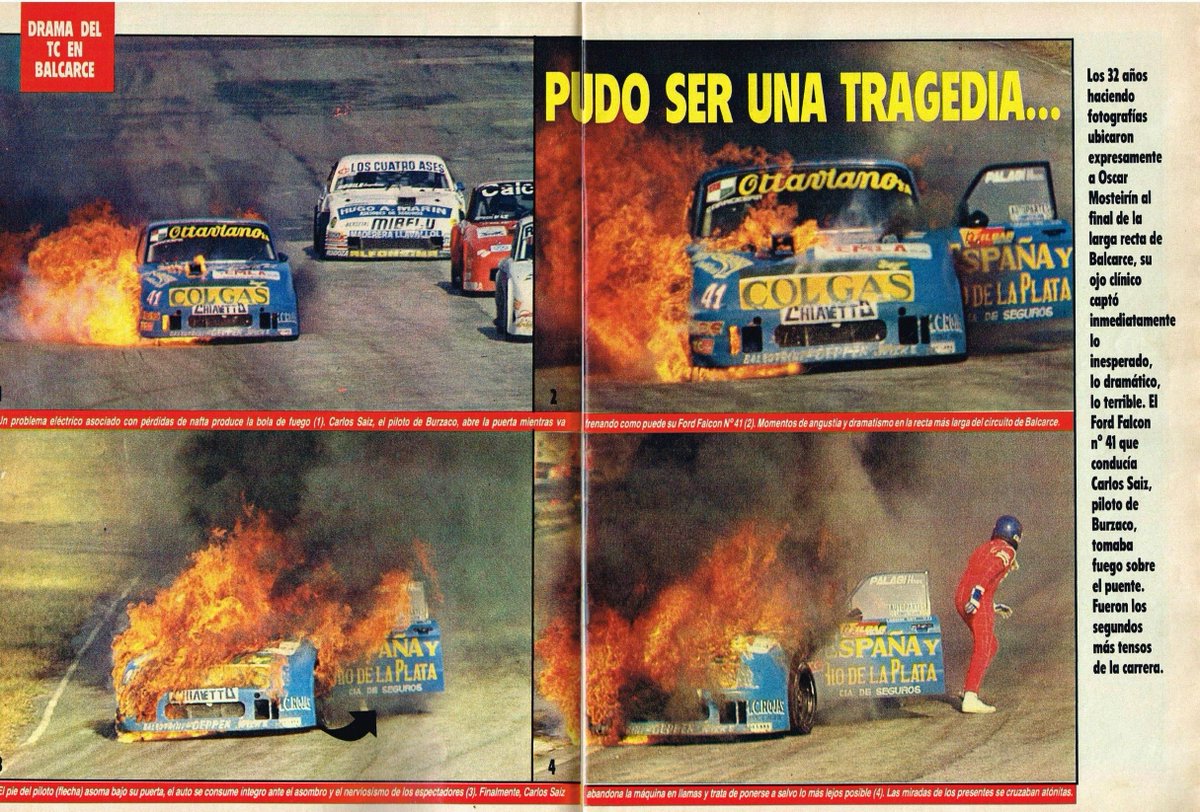 PatoG82's tweet photo. 14 de Junio de 1992. Turismo Carretera en el Juan Manuel Fangio de Balcarce 🏁

PERNÍA GANÓ POR GOLEADA
"Estableciendo grandes diferencias con sus perseguidores, el piloto de Tandil obtuvo su primera victoria en TC"

🥈 Osvaldo Morresi 🥉 Emilio Satriano

📓 El Grafico https://t.co/b45owSjoQu