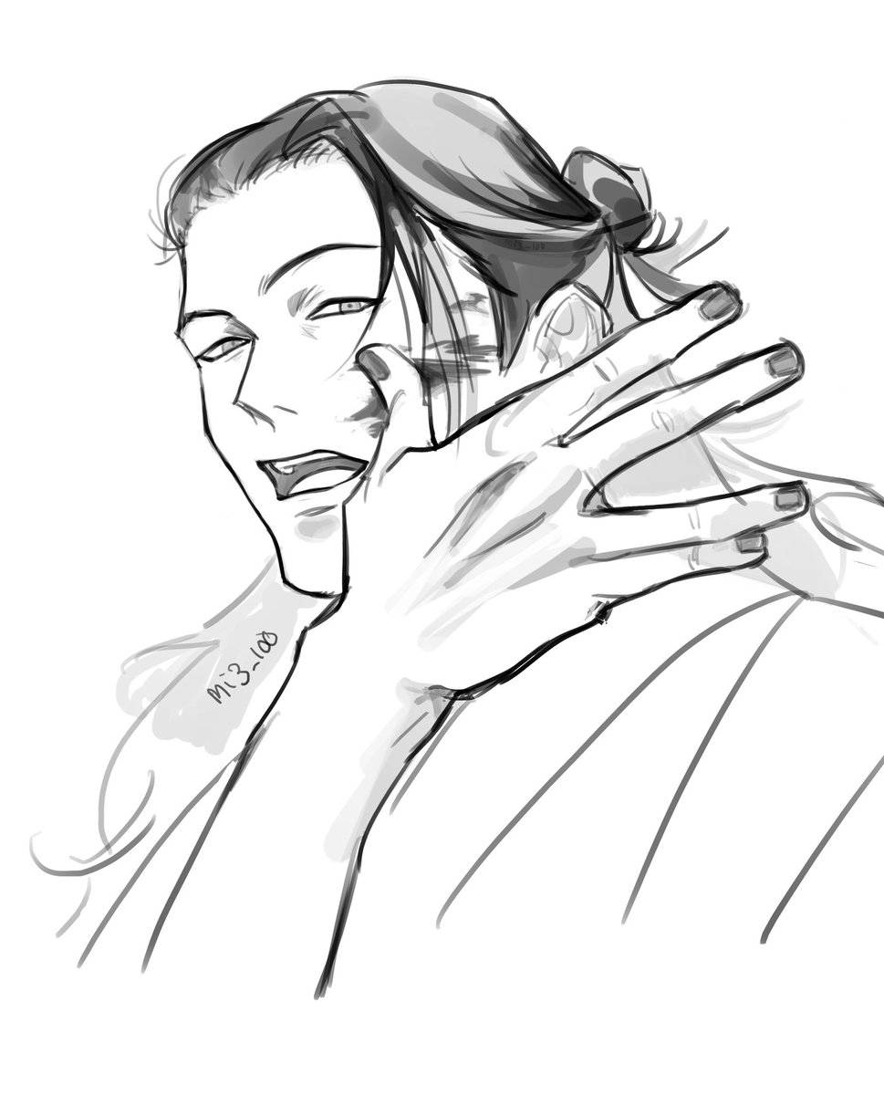 mi3_100's tweet photo. @Nocturne_serina #jjk #getosuguru https://t.co/1SMq7OOVq9