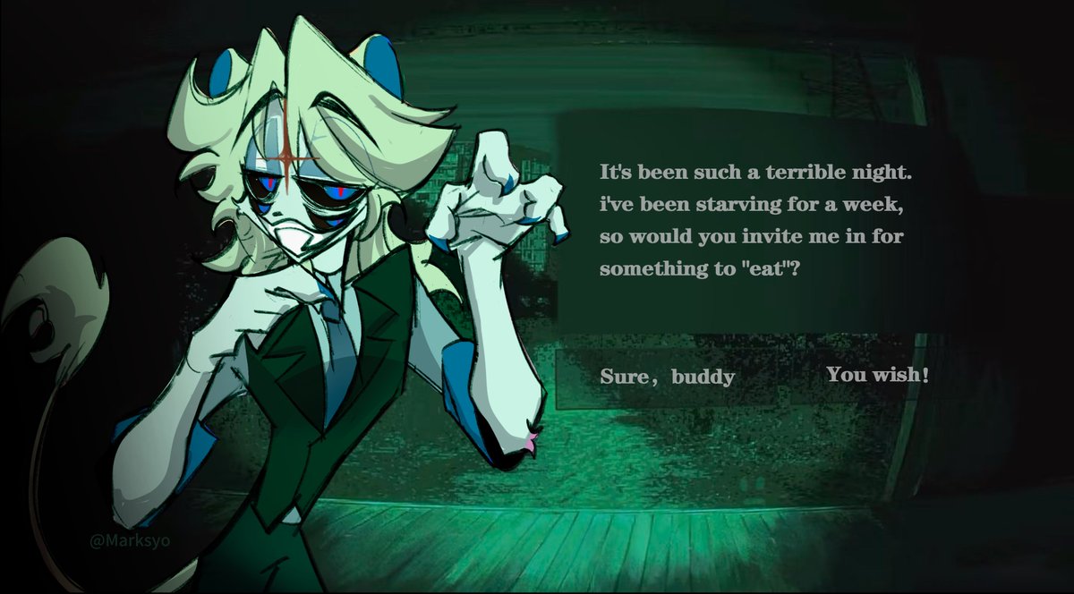 Marksyo_o's tweet photo. No, I'm not a Human

🦁：Let me in Let me in Let me in 
#hazbinhoteloc #OC #Asta https://t.co/XHNtfSYKA0