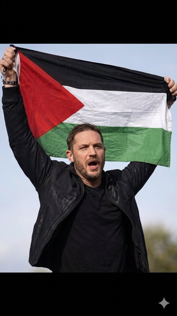 kasimkaradas's tweet photo. “Artık kariyerimi değil, Filistinli çocukları umursuyorum.”

Tom Hardy https://t.co/5CGaijj4zR