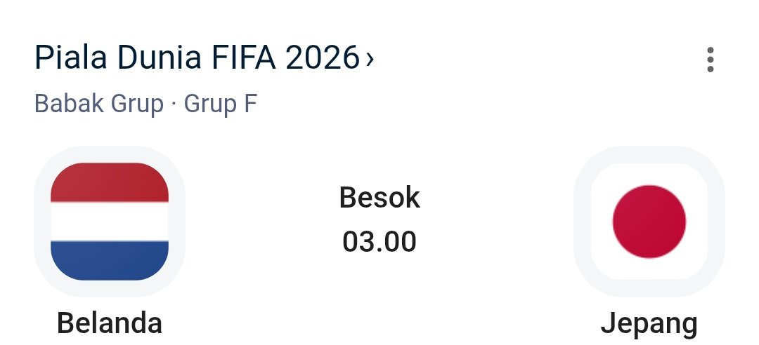 FourAr309's tweet photo. Pada pilih siapa nih? 

Gw? 

Jujur pilih Jepang sih.. 🇯🇵
2-0 for Japan.. semoga ya. https://t.co/zqaIuMqdzJ