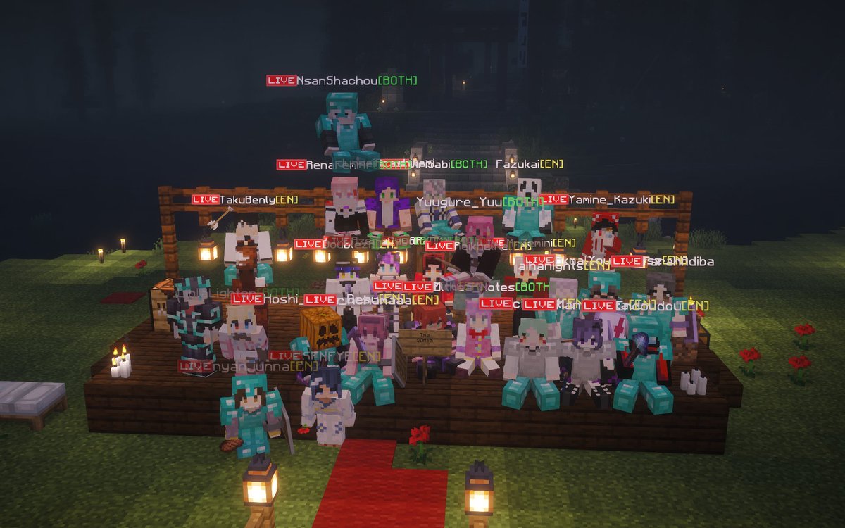 azeriadayo's tweet photo. Day 2 and I was sent to fight the dragon with the squad 👍 
It was lots of fun watching the chaos~

📸: @/baka_kyozaki 
#MYVTmatsuri2026 https://t.co/0047TZ7ap4
