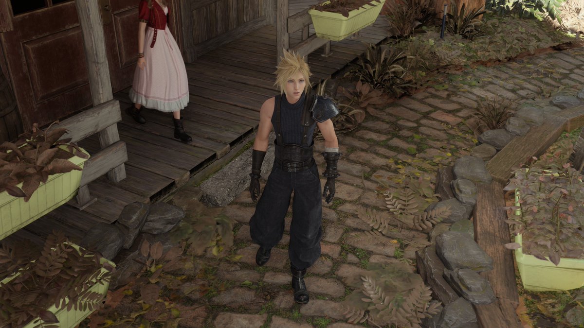 SephiCL7's tweet photo. Rebirth Cloud with Remake eyes I’ve been waiting for this for so long !! https://t.co/sxAscXqy25