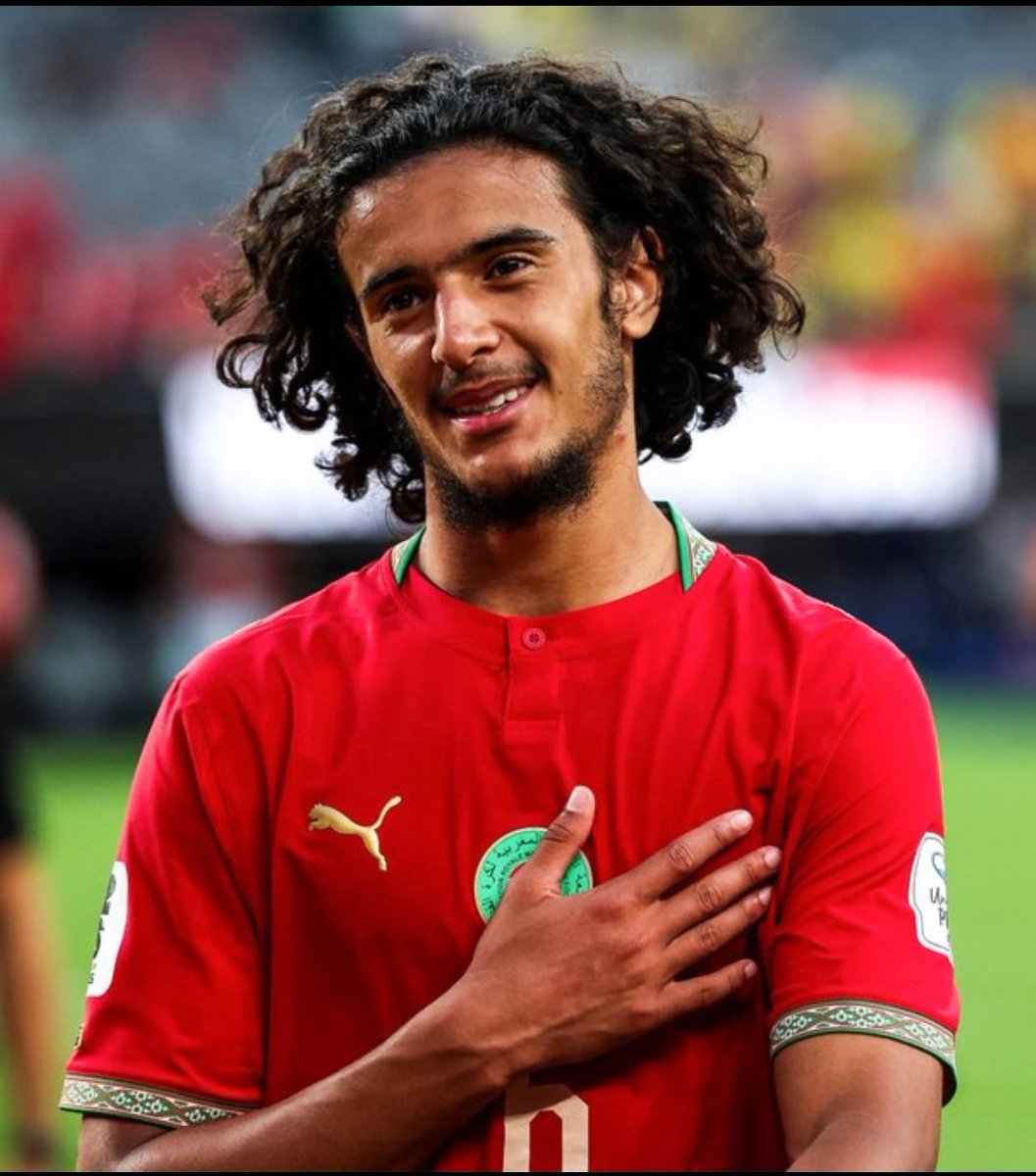 hmiriti's tweet photo. Remember the name: Ayyoub Bouaddi. 

At just 18 years old, the Moroccan midfielder just dropped an absolute masterclass against Brazil in his World Cup debut. 

He went toe-to-toe with Casemiro and Bruno Guimarães and completely ran the show.

A star is officially born. 👇🧵 https://t.co/DYL0TiYdhm