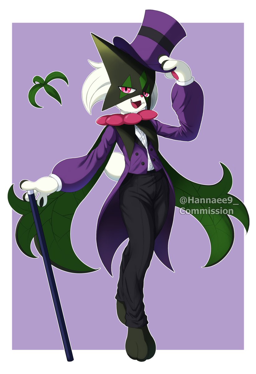Hannaee9_'s tweet photo. (Commission)
(oc) Meowscarada https://t.co/YIKjj9eZ75