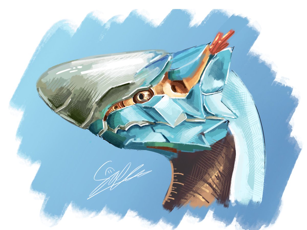 SafsLeKirb's tweet photo. did a study on the new monster hunter wilds ascendance guy https://t.co/dqVYwOdeBz