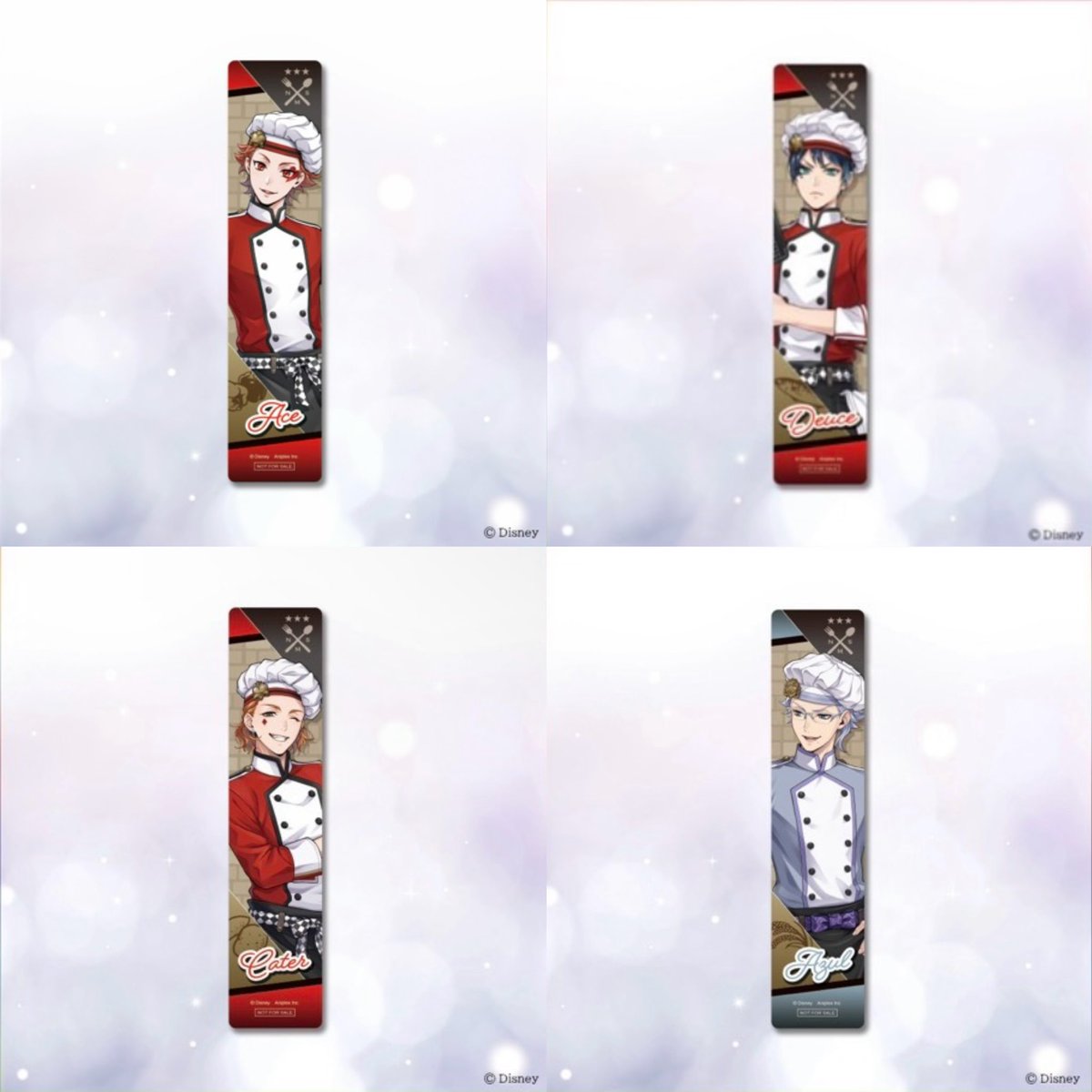 rpipipi9's tweet photo. 【交換】ツイステ アニプレックス オンラインくじ マスターシェフ マスシェフ

[譲]
画像のもの

[求]
各賞 リドル レオナ ジェイド
C賞はレオナ優先
特典はレオナ ジェイドのみ

郵送でのお取引
身内と合同での購入分 https://t.co/YAJQ0KKhWw