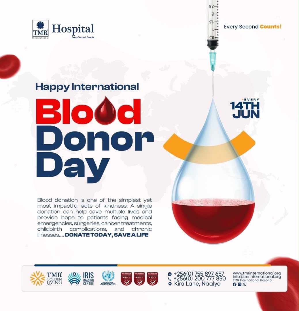 TMR_IntHospital's tweet photo. The gift of blood is the gift of life. You don’t need to be a doctor to save a patient, you only need a willing heart. 

Your kindness flows through someone else's veins. #savealife #tmrgoldenlivingapp https://t.co/vfHaoXeRvp