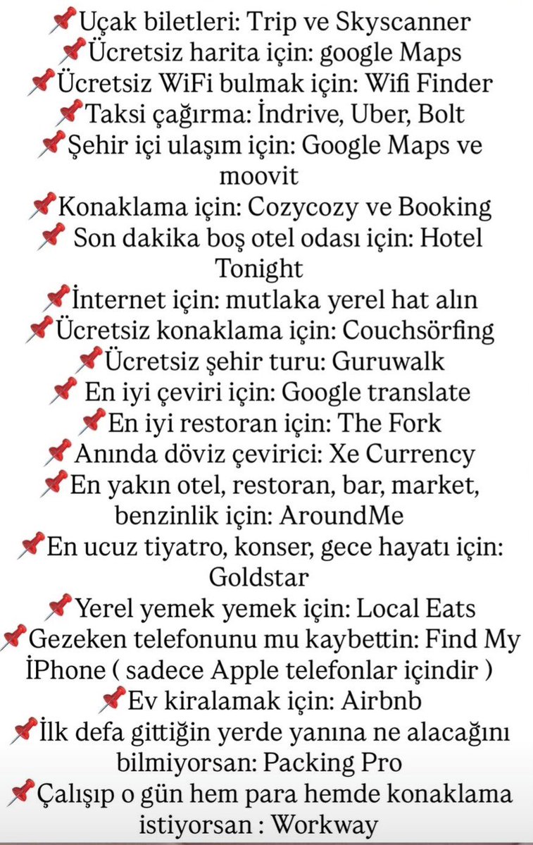 evimsistem's tweet photo. YURTDIŞINA ÇIKANLAR VE ÇIKMAYI DÜŞÜNENLER BİLGİYİ HİÇBİR YERDE BULAMAZSIN!

Yurt dışına çıktığınızda işinize yarayacak bütün uygulamalar!

Kaydey, beğen, paylaş ve takip et :) https://t.co/yRaHgjQrx1