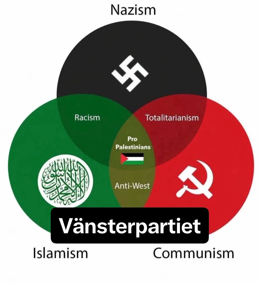 PeterSellei's tweet photo. Vänsterpartiets nuvarande politiska position: https://t.co/lyCkyR1aJV