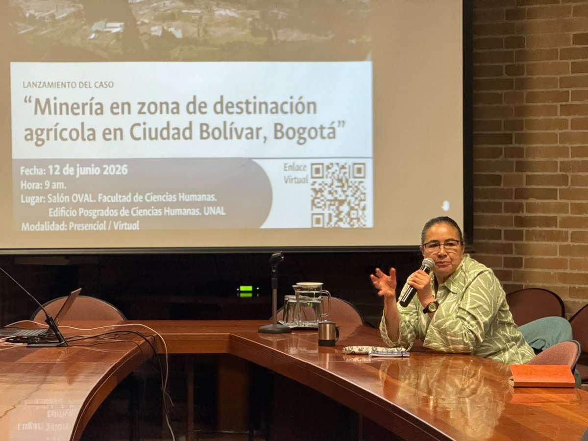 ALCBolivar's tweet photo. Participamos en el lanzamiento del caso OCA “Minería en zona de destinación agrícola en Ciudad Bolívar”, un espacio de diálogo para reflexionar sobre los conflictos ambientales del territorio 🌱⛏️

Conoce más aquí: https://t.co/DRQZamCzOf https://t.co/REUWX0Vdhm