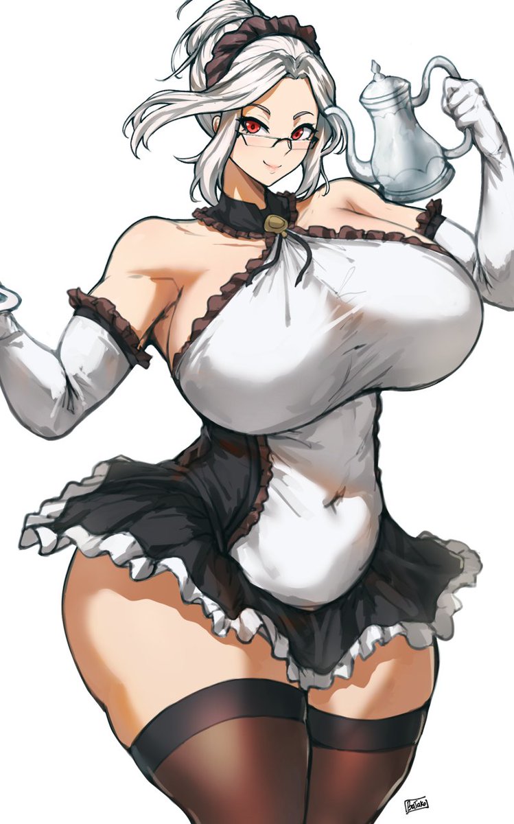 TheStackedStar's tweet photo. "To provide unparalleled service to all, come rain or shine."

{{ They diligently serve people and Pokémon so they can gather feelings of gratitude }}

"That is our goal and pride here, as the esteemed Indeedee Maid Services."

{{ Headmistress of the IMS }}

Lewd | Casual 

❤️/🔄 https://t.co/10kLBmp2ZW
