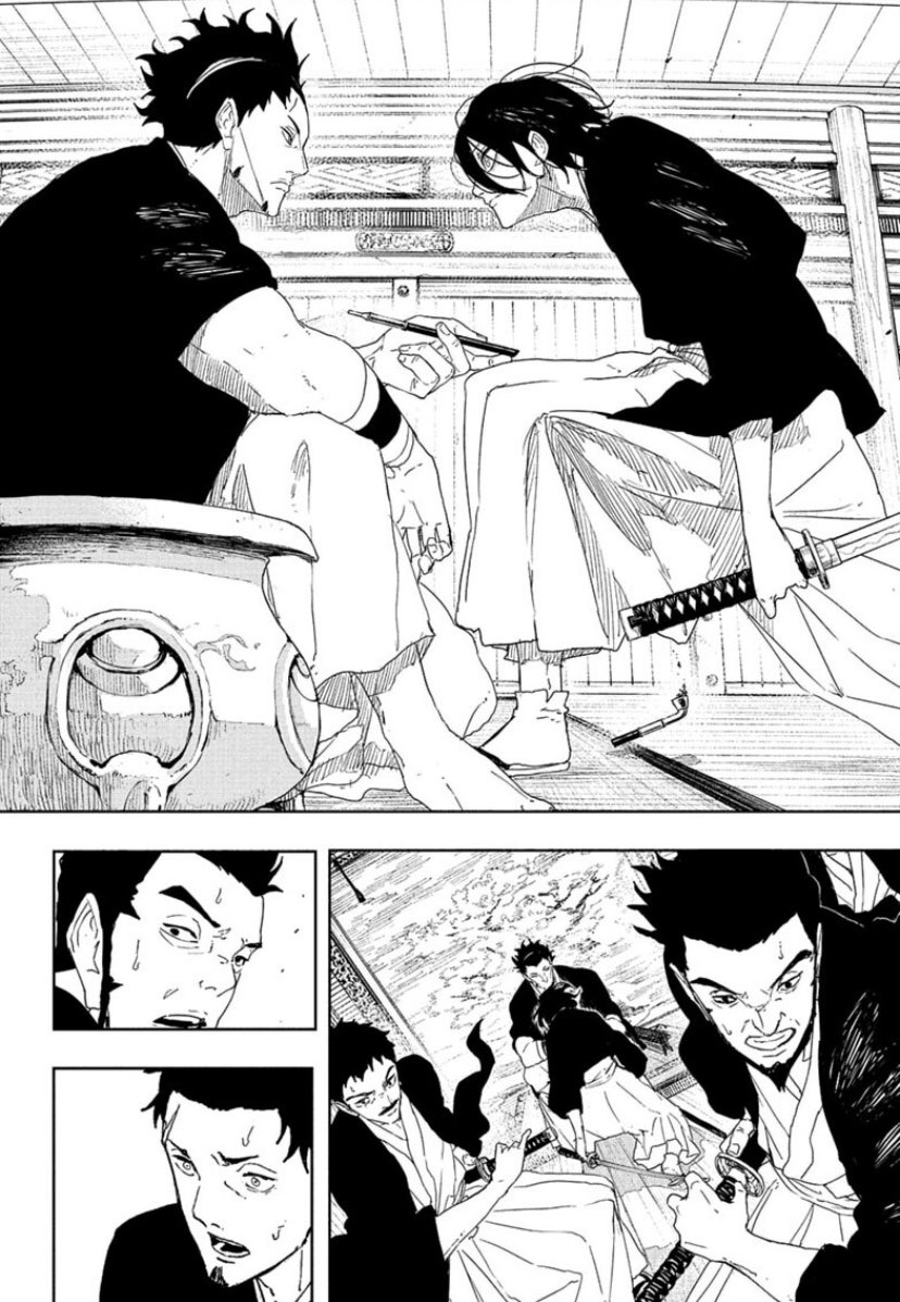 kidane_noah's tweet photo. Suku-Giyu Soga did nobody favors contributing to Akemura’s radicalization, smh #kagurabachi124 https://t.co/lsmvCG4R6B