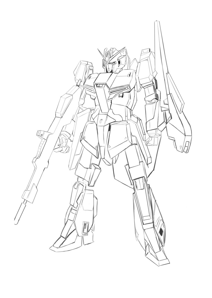 sg141213's tweet photo. 形にはなってきたけど、気になるところだらけ
#gandam
#ガンダム
#イラスト https://t.co/rkNLRm7neT