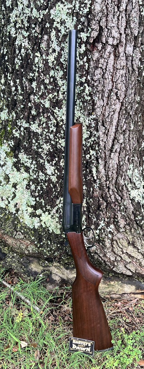 brockab's tweet photo. Thank you again @harveyspistols and @SummRidge for the sweet Coach gun! Can’t wait to put it to use. https://t.co/uAsElKem38