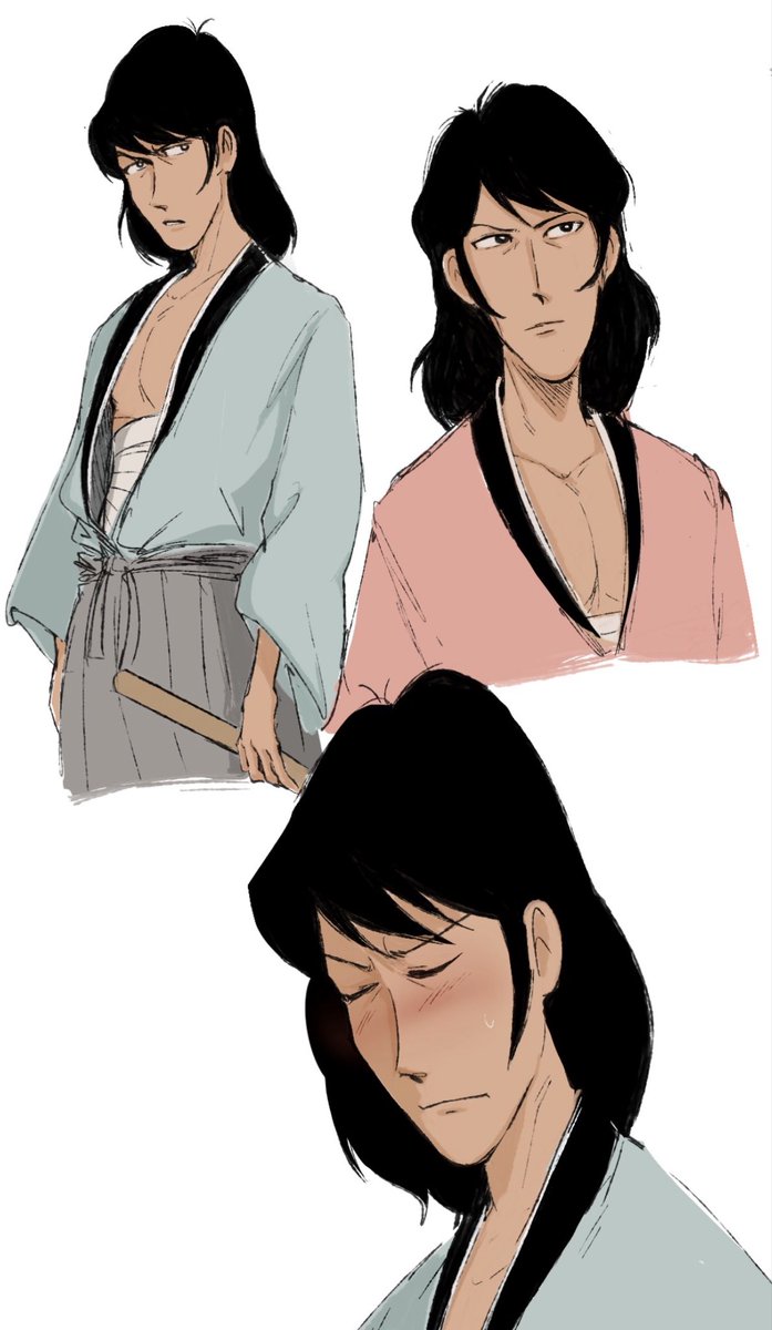 KiiKittyy's tweet photo. more goemon sketches https://t.co/1arfAx8vSt